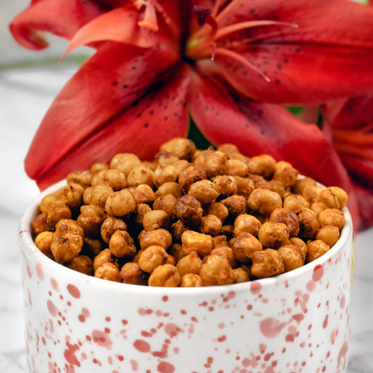 Air Fryer Bombay Spice Roasted Chickpeas