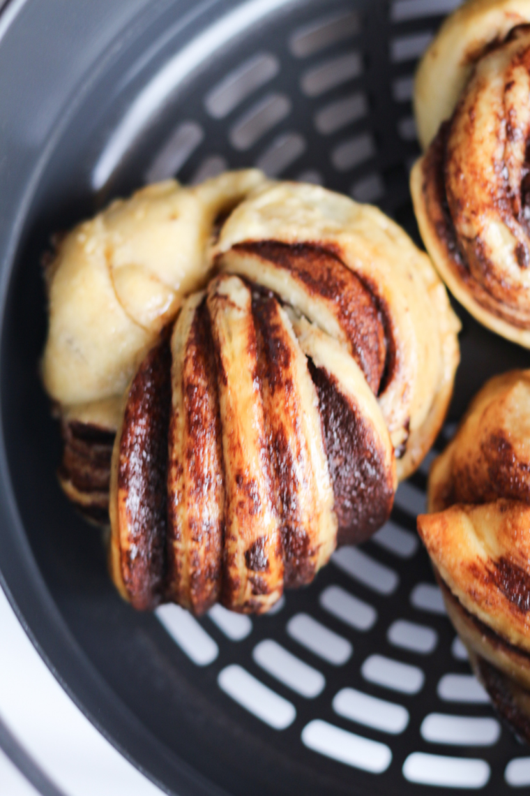 Air Fryer Chocolate Brioche