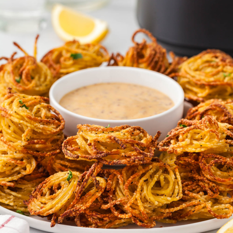 Air Fryer Cacio E Pepe Fritter