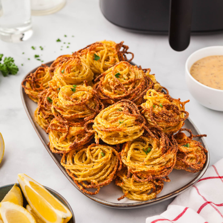 Air Fryer Cacio E Pepe Fritters 