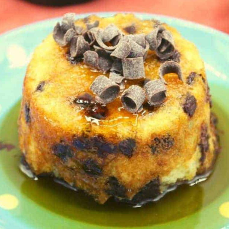 Air Fryer Chocolate Chip Pancake Muffins