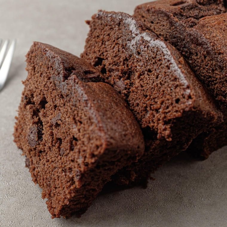 Air Fryer Chocolate Pound Cake