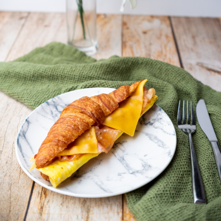 Air Fryer Copycat Dunkin Donuts Maple Bacon Croissants
