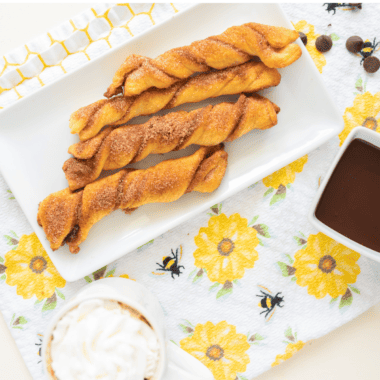 Air Fryer Crescent Churros