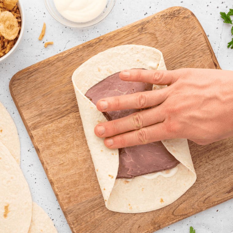 Air Fryer French Dip Wraps