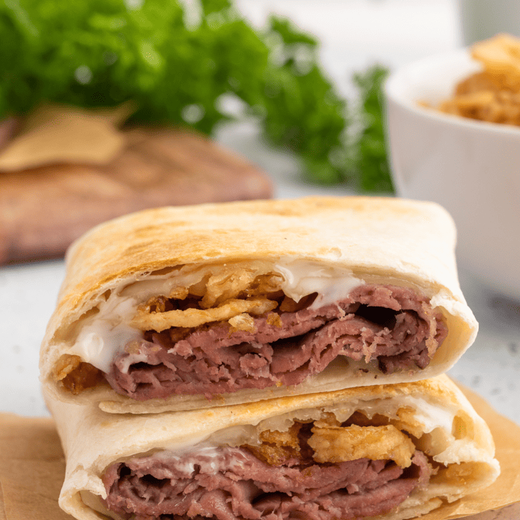 Air Fryer French Dip Wraps (2)