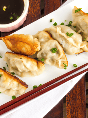 Air Fryer Frozen Ling Ling Potstickers
