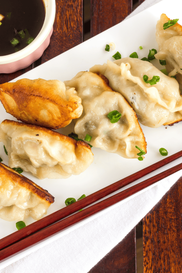 Air Fryer Frozen Ling Ling Potstickers