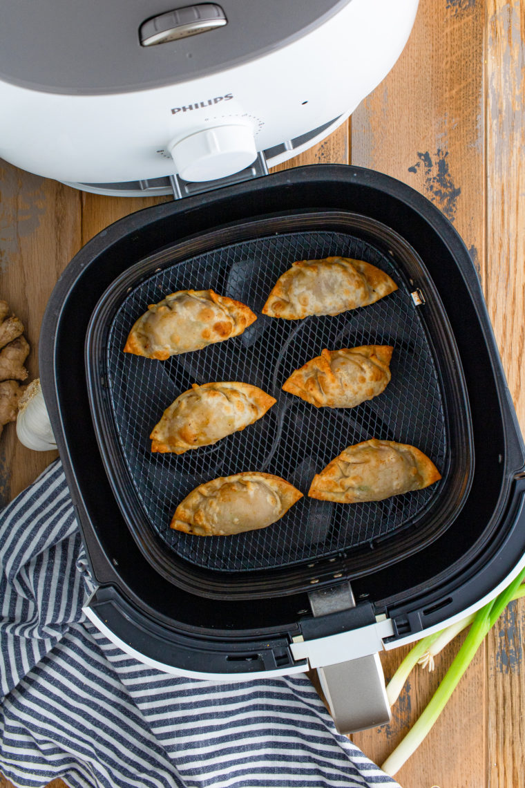 Air Fryer Ginger Pork Dumplings