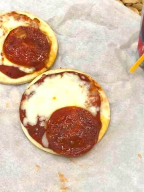 Air Fryer Pizza Lunchables