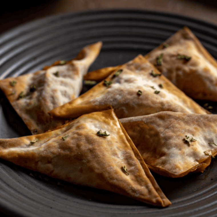 Air Fryer Pizza Wontons