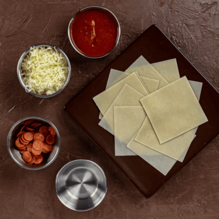 Air Fryer Pizza Wontons