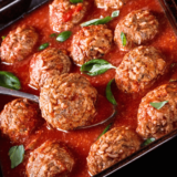 Air Fryer Porcupine Meatballs