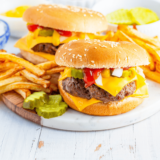 Air Fryer Quarter Pounder with Cheese