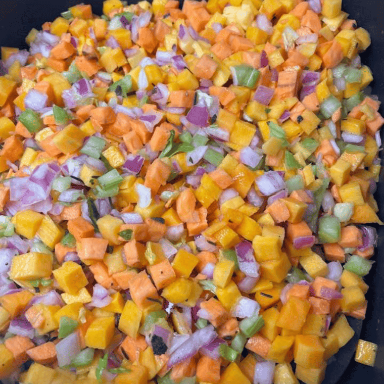 Air Fryer Trader Joe's Holiday Vegetable Hash