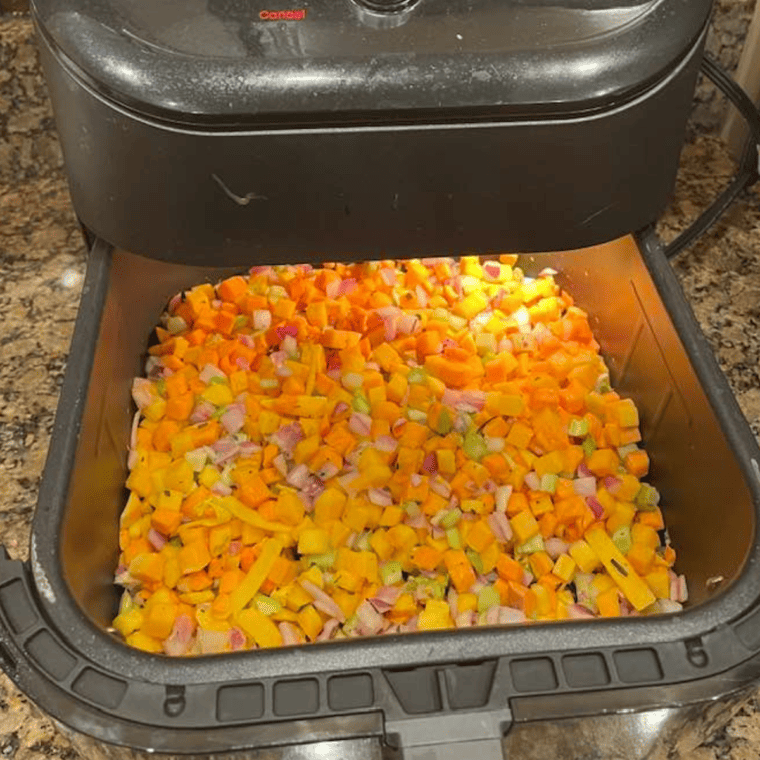 Trader Joe's Holiday Vegetable Hash In Air Fryer