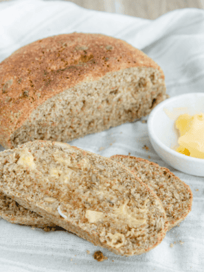 Air Fryer Whole Wheat Bread