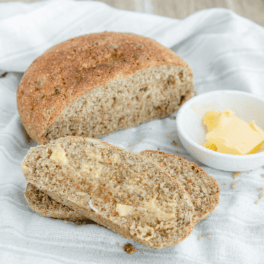 Air Fryer Whole Wheat Bread