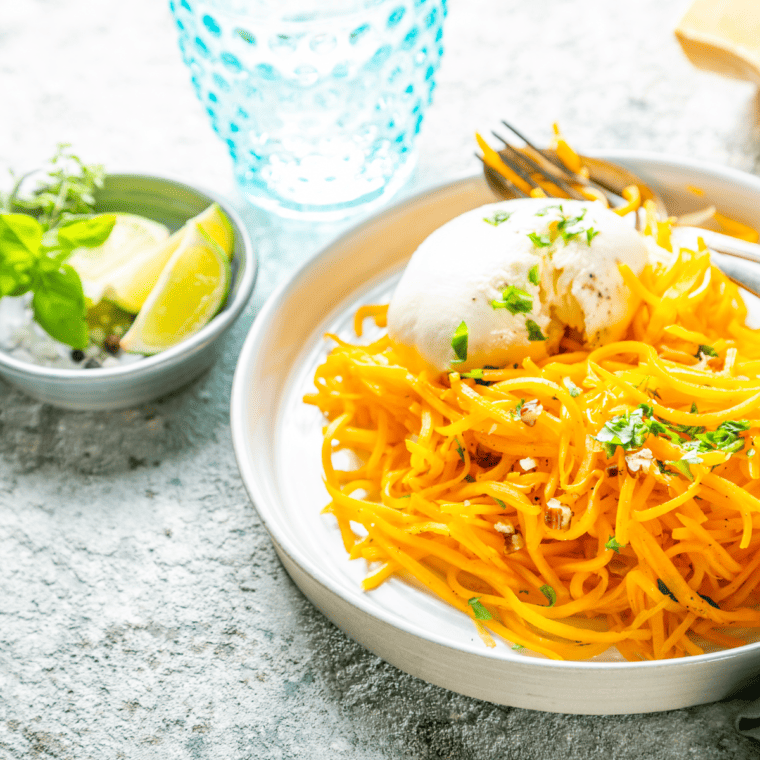 Air Fryer Butternut Squash Noodles