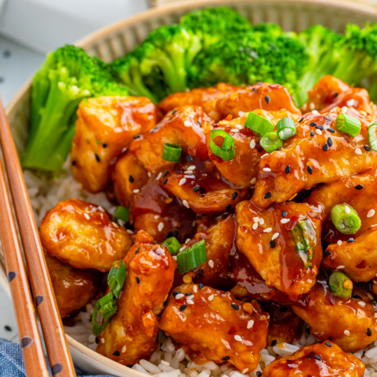 Easy Air Fryer General Tso Chicken