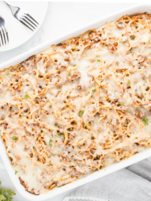 Million Dollar Baked Spaghetti