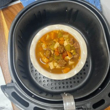 Reheating Soup in Air Fryer