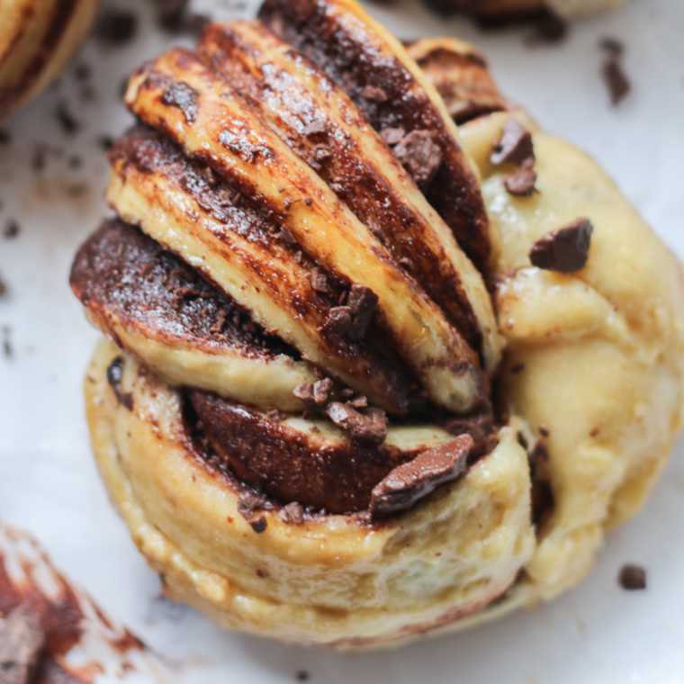 Air Fryer Chocolate Brioche