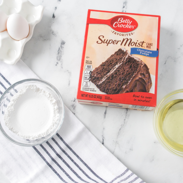 Air Fryer Chocolate Cake Mix Cookies