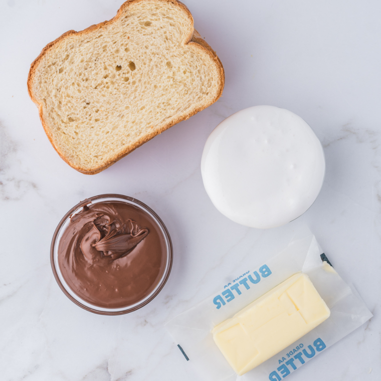 Air Fryer Nutella Fluffernutter