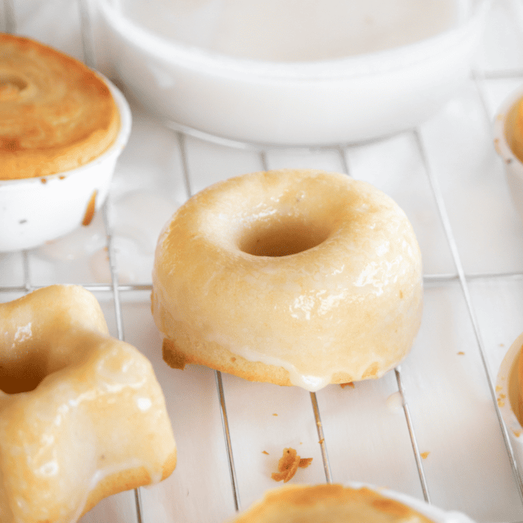 air fryer sour cream donuts
