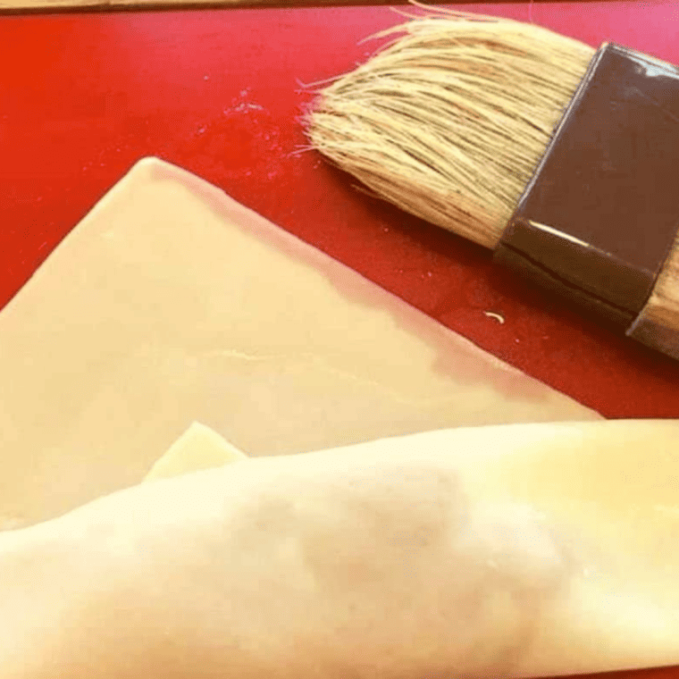 Making Pumpkin Pie Egg Rolls 