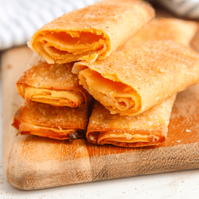 How To Make Pumpkin Pie Egg Rolls In Air Fryer 