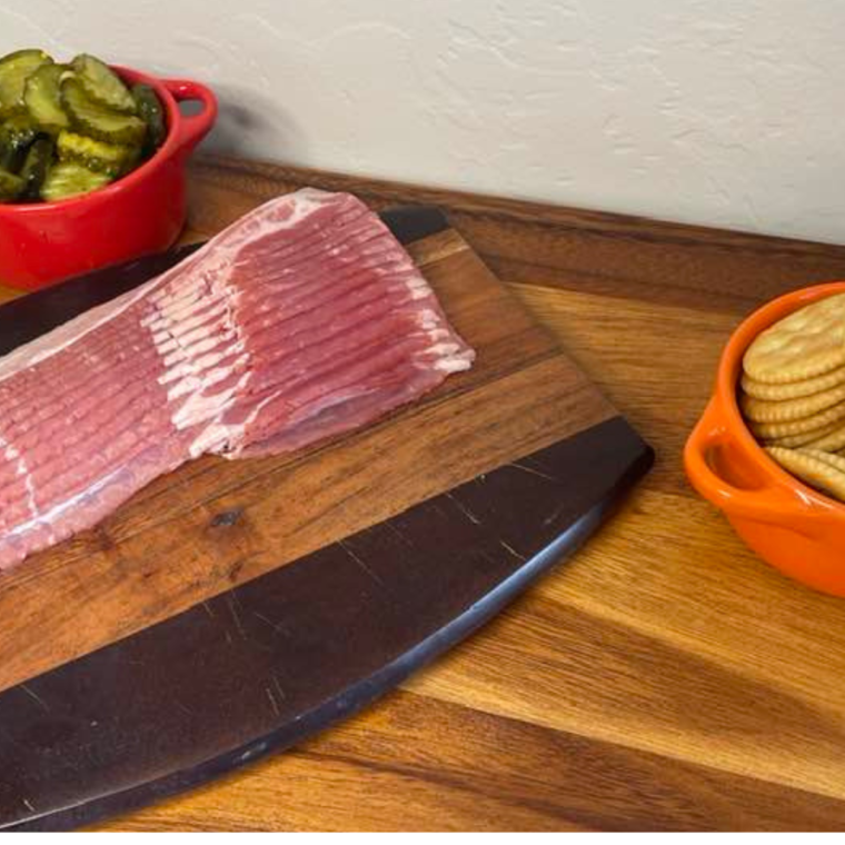 Air Fryer Bacon Wrapped Pickle Dippers