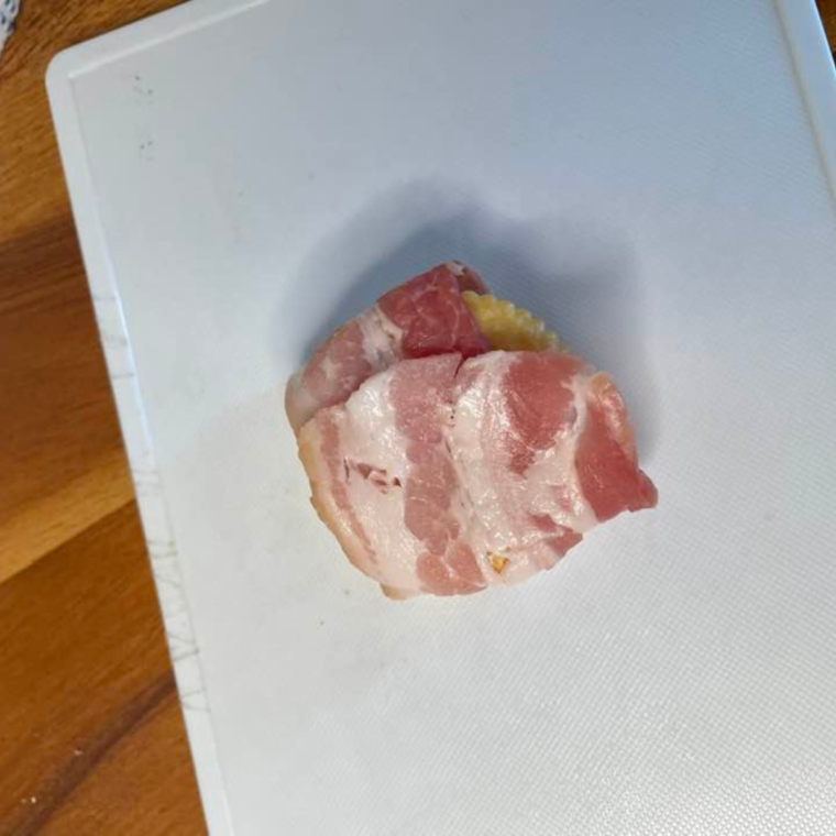 Air Fryer Bacon Wrapped Pickle Dippers