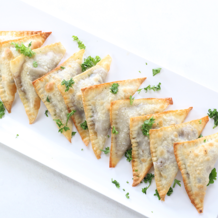 Air Fryer Beef Wellington Wontons