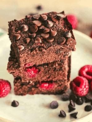 Air Fryer Chocolate Chip Cookie Brownies