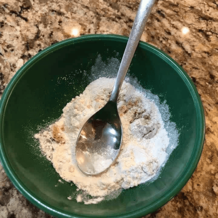 Air Fryer Chocolate Chip Mug Cake