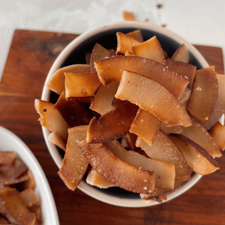 Air Fryer Coconut Chips