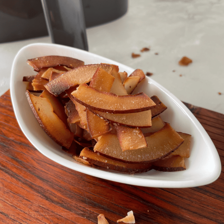 Air Fryer Coconut Chips