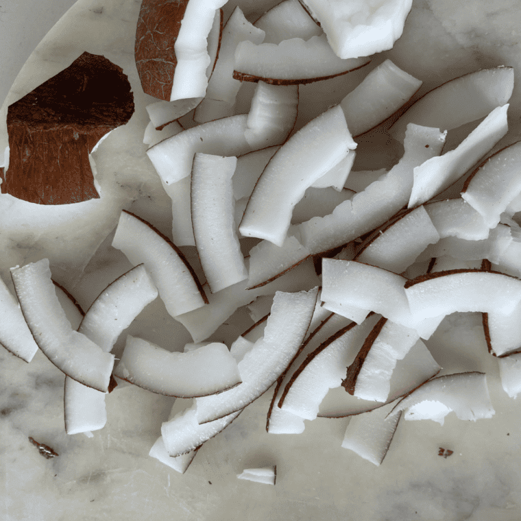 Air Fryer Coconut Chips