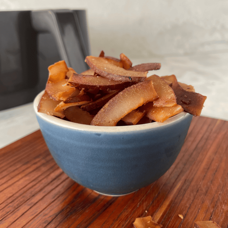 Air Fryer Coconut Chips