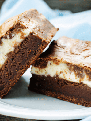 Air Fryer Cream Cheese Brownies