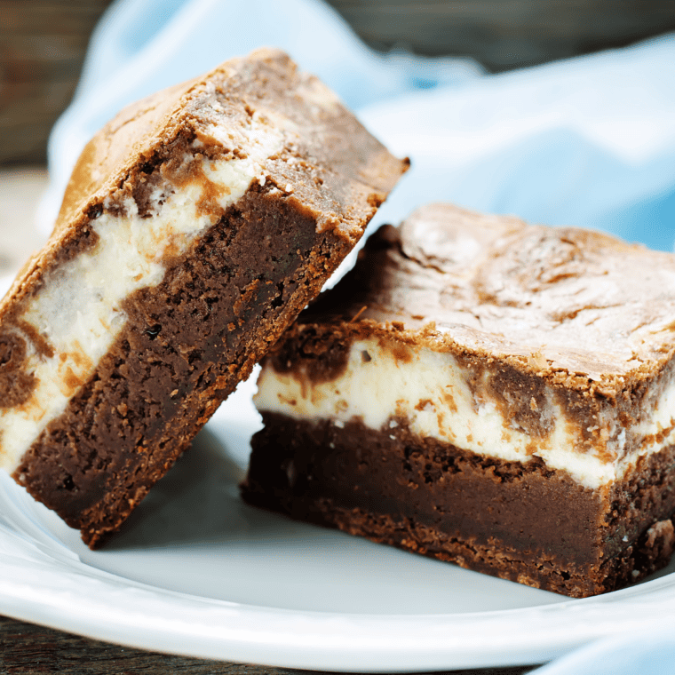 Air Fryer Cream Cheese Brownies