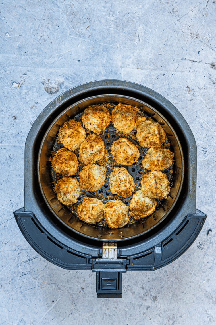 Air Fryer Crispy Spinach & Ricotta Fried Tortellini