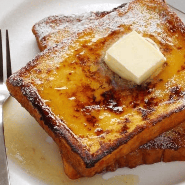 Easy Air Fryer Egg Nog French Toast Recipe