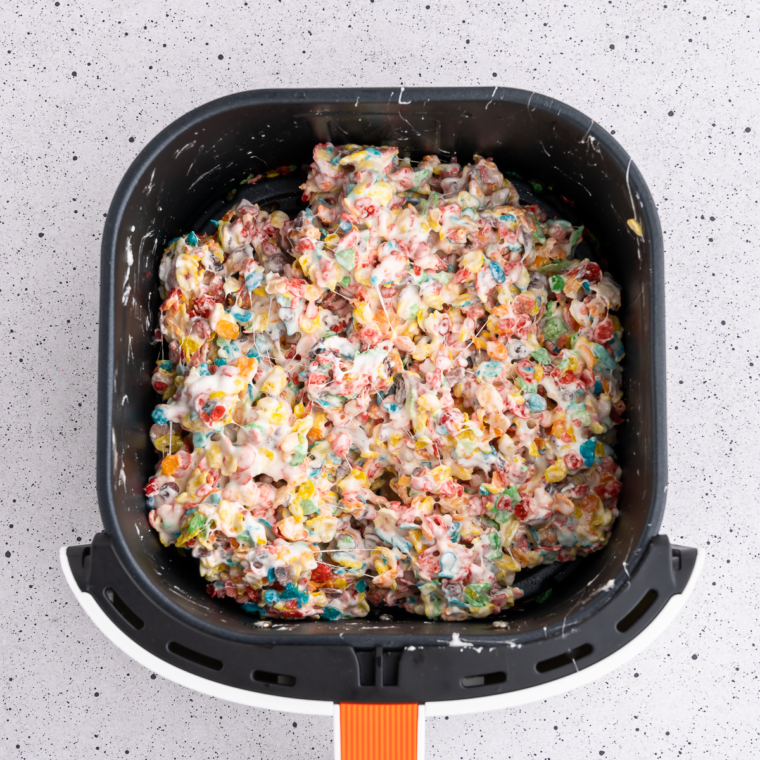 Air Fryer Fruity Pebbles Treats