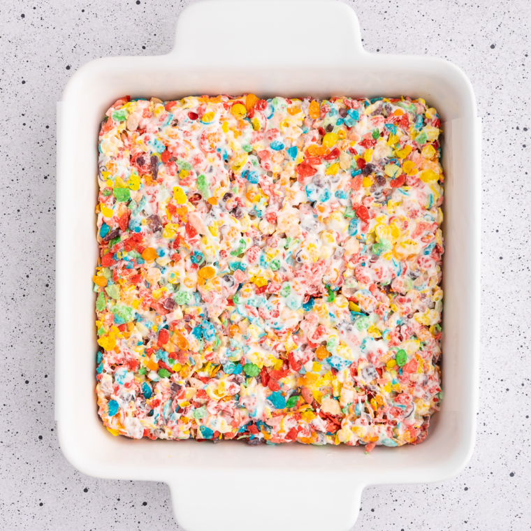 Air Fryer Fruity Pebbles Treats