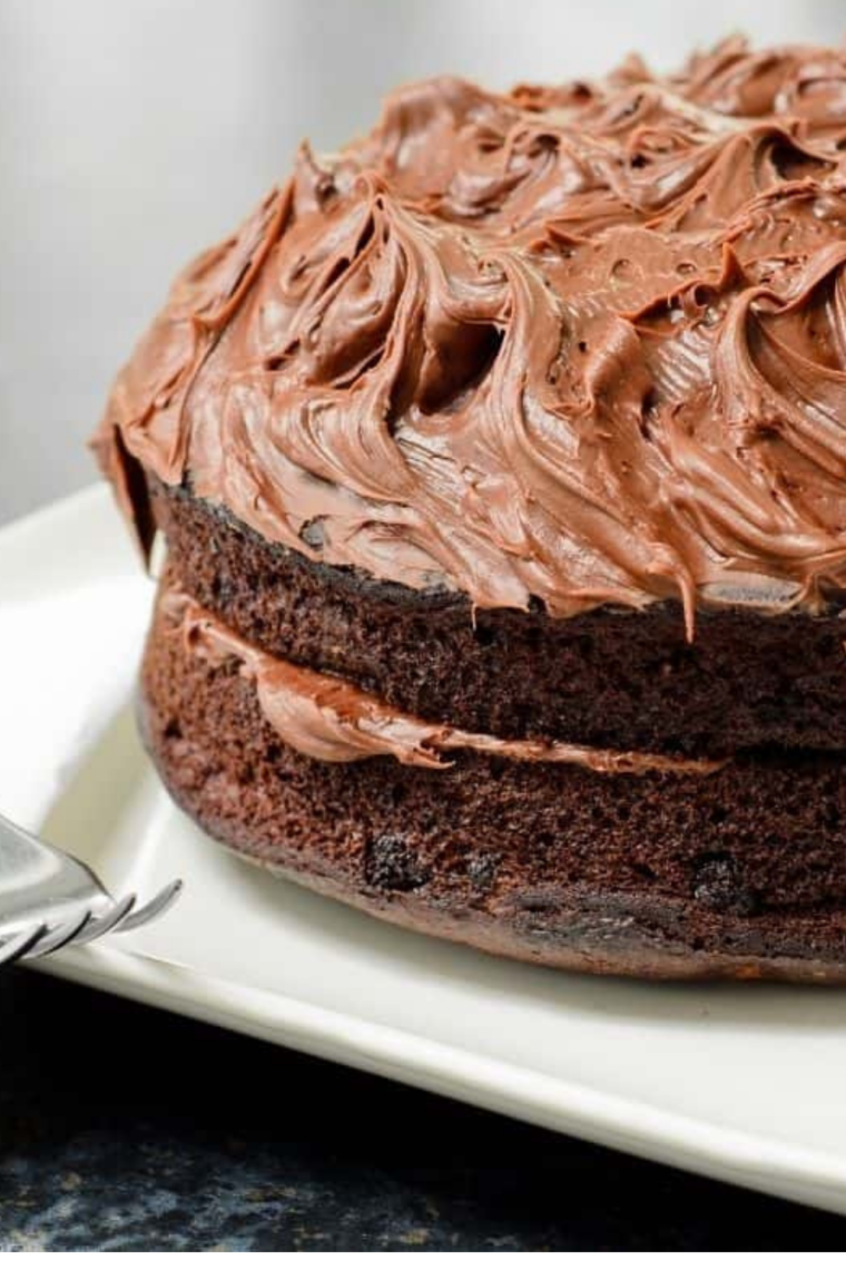 Air Fryer Homemade Devil’s Food Cake