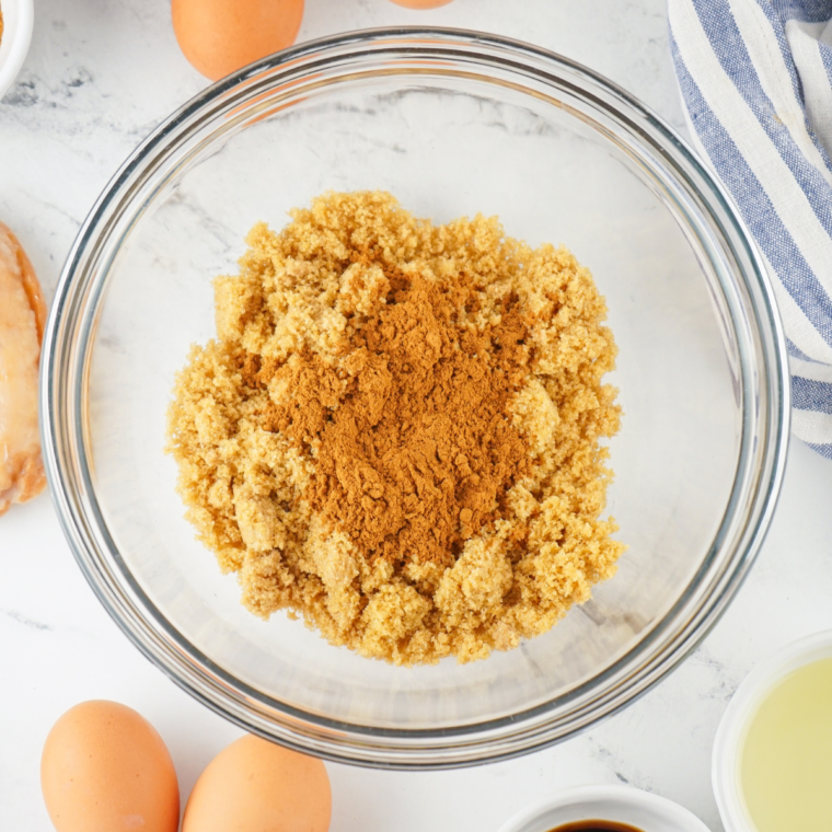 Air Fryer Honey Bun Cake
