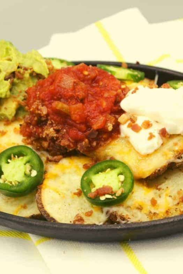 Air Fryer Irish Potato Nachos